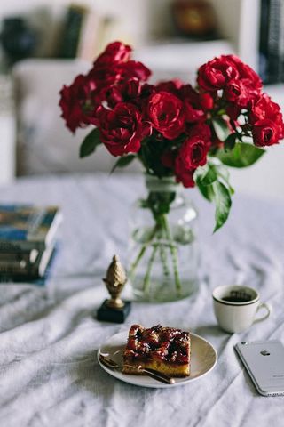 红玫瑰蛋糕苹果iPhone 6
