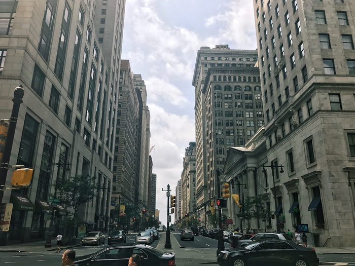 美国，费城，穆迪，市中心，宾夕法尼亚州，moodscape，concrete jungle，cityscape