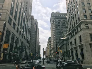 美国，费城，穆迪，市中心，宾夕法尼亚州，moodscape，concrete jungle，cityscape