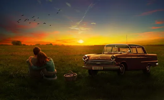 日落,自然,设计,天空,海报,幻想,女人,女孩 日落,自然,设计,天空,海报,幻想,女人,女孩