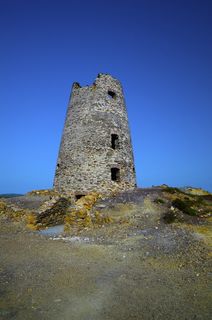 城堡，旧，建筑，石头，塔，北威尔士，安格尔西岛，内里维尔1