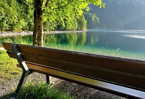 长凳，休息，风景，银行，休息，坐，自然，座位