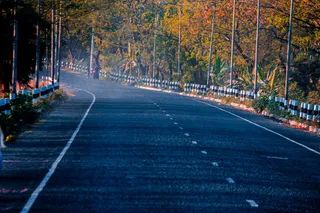 路, 公路, 高, 旅行, 天空, 方式, 景观, 街道