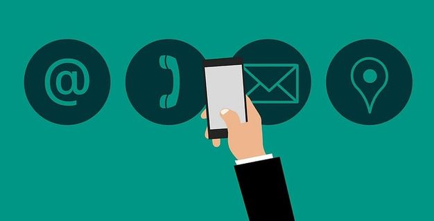 智能设备插图，联系方式。