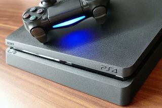 索尼ps4，ps4，slim，控制台，控制器，playstation，playstation 4，playstation slim