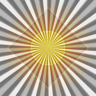 白色, 灰色, 黑色, 射线图案, 抽象艺术, 艺术, 现代, 摘要