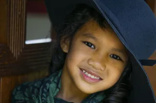 印尼，微笑，快乐，快乐，宽英里，模特，美丽，美丽