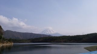 富士山，西湖，富士山和湖，日本自然，湖，山，自然，富士五湖的mikata