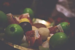 印度，加尔各答，盘子，摄影，绿色，绿色水果，崇拜，水果