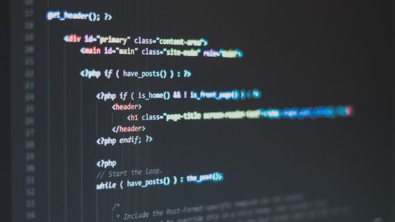 编程代码，文本，通信，西文脚本，计算机监视器，计算机，没有人，技术