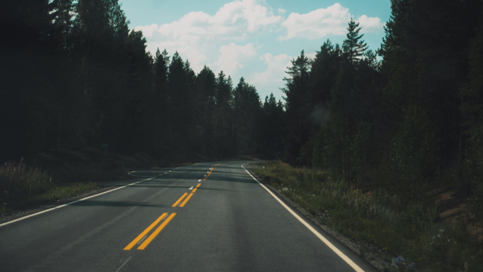 芬兰，壁纸，背景，自然，道路，街道，森林，高清壁纸