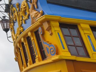 国王之星, 船, 海盗, 圣马洛, 海盗船, 船舶, 架构, 建筑外观