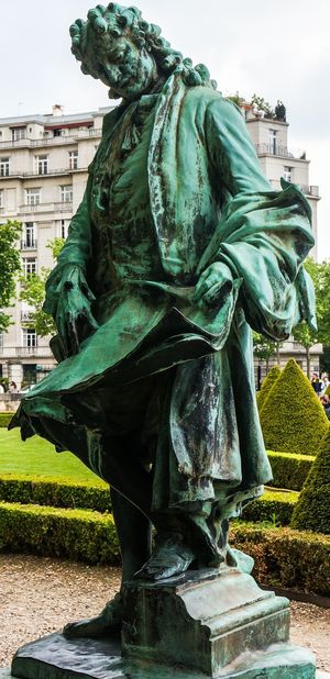 巴黎，雕塑，金属，人物，艺术和工艺，雕塑，表现，人类表现