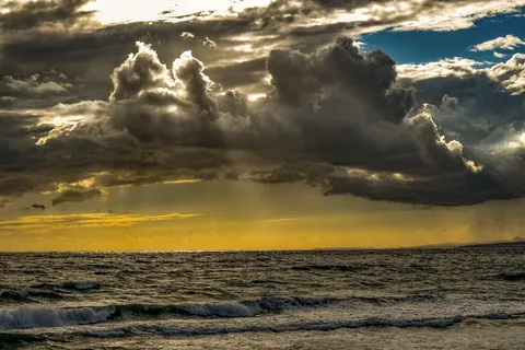 海,海洋,波浪,地平线,海景,天空,云,自然 海,海洋,波浪,地平线,海景,天空,云,自然