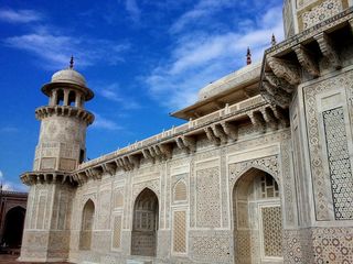 城市、地标、云、云、古、建筑设计、亚洲建筑、蓝天