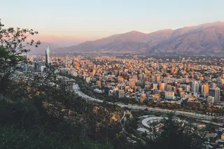 近山城市航空摄影