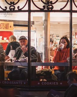 普雷特马槽，英国，浴室，咖啡，陌生人，喝酒，街头摄影，咖啡馆