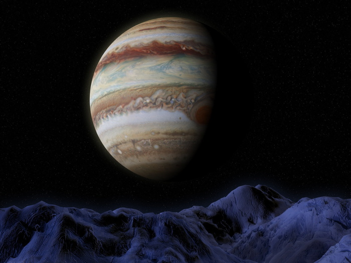 木星、木星、木卫三、太空、天文学、科学、月球、行星