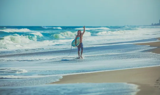 海，海洋，蓝色，水，波浪，自然，海岸，海岸