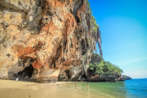 泰国克拉比铁路海滩照片