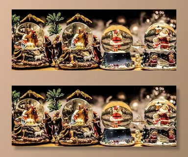 圣诞老人雪球，雪球，雪球，圣诞节，圣诞市场，球，圣诞摊位