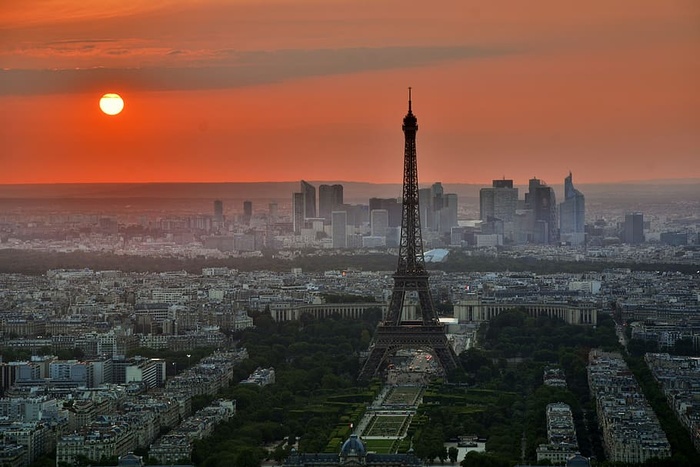 埃菲尔铁塔，巴黎，法国，巴黎，法国，法国，la defense，city，urban