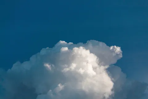 云-天空，天空，云景，没有人，自然之美，风景-自然，蓝色，复制空间