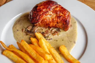 里脊肉，猪里脊肉，食品，食用，肉，猪肉，法庭，厨师