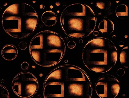 圆形、气泡、棕色、设计、背景、符号、现代、模板