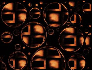 圆形、气泡、棕色、设计、背景、符号、现代、模板