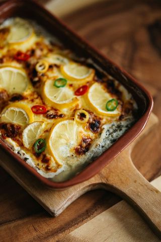 柠檬香草鱼砂锅