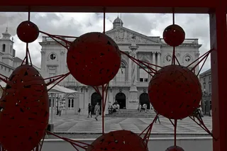 葡萄牙、里斯本、艺术、现代、广场、城市、街道、建筑