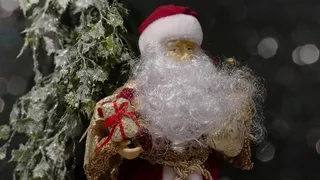 圣诞节，圣诞卡，圣诞主题，圣诞老人，庆祝，冬天，装饰，节日