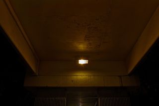 法国，chamalières，照明设备，照明，建筑，室内，无人，天花板