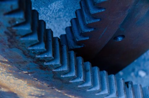 齿轮，工业，齿，齿轮，工厂，金属，工业，机器