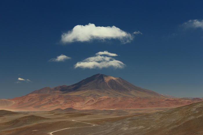 山、高地、云、天空、山峰、山脊、景观、自然
