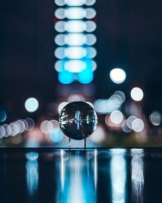 球体、灯光、林奇堡、雷伯·托马斯博士、美国、flare、lensball、灯光