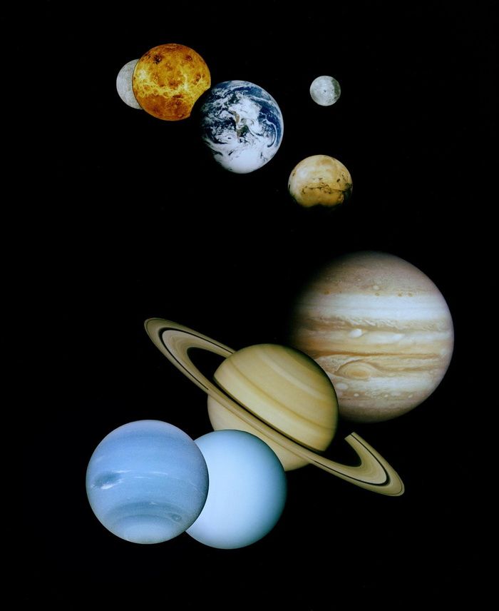 太阳、系统剪贴画、系统、蒙太奇、行星、空间、合成、宇宙