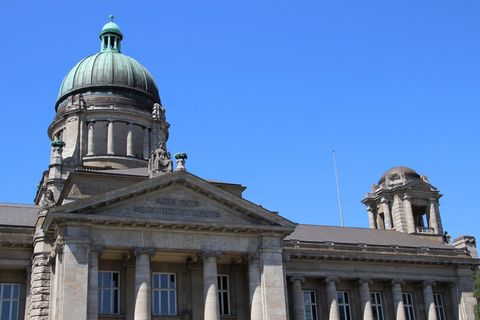 汉堡地区法院，汉萨高等地区法院，汉堡，建筑，建筑外观，建筑结构，穹顶，建筑柱