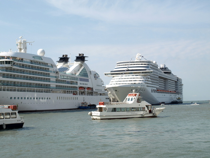 msc cruises，威尼斯，港口，船，游轮，航海船，水，运输