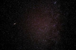 黑，白，星系，星空，恒星，星系，仙女座，仙女座星云