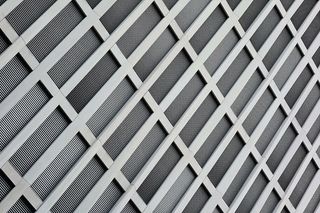 白色、灰色、表面、城市、现代、设计、建筑、线条