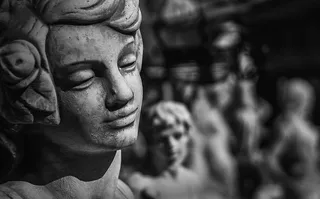 女性雕像、雕塑、天使、石头、人物、希望、信仰、墓地