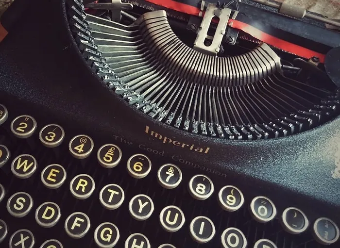 黑色帝国打字机，打字，打字机，字体，书写，作者，书，阅读