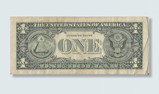 1，美元，美元钞票，1美元，美元钞票，美元，钞票，钱