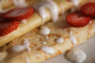 食品、法语、绉纱、草莓、甜品、甜点、美食家、食品和饮料