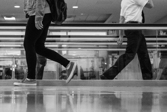 美国，芝加哥，机场，糖果，脚，脚，鞋，交通