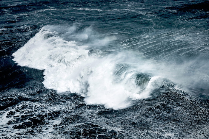 自然、水、撞击、波浪、海洋、蓝色、海洋、运动