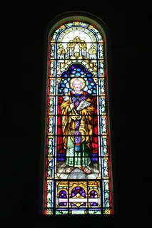 教堂，瓷砖，窗户，天主教，彩色玻璃，宗教，礼拜场所，玻璃