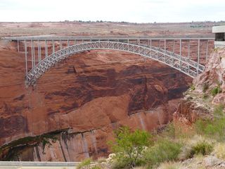 美国亚利桑那州佩奇科罗拉多河美国89号公路格伦峡谷大桥